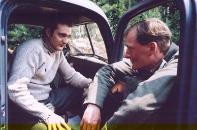 Kinross — two men in a truck